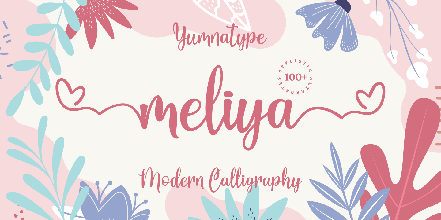Font Meliya